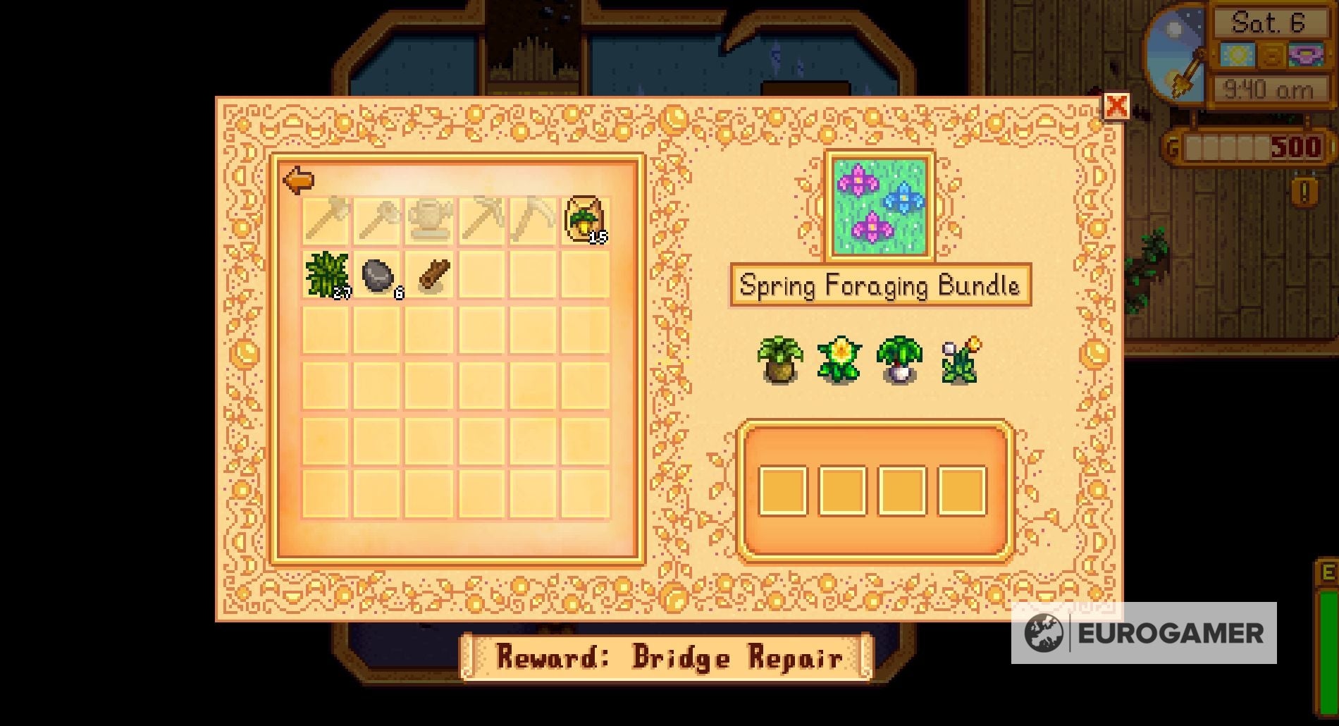 Stardew Valley Community Center Bundles list and rewards explained